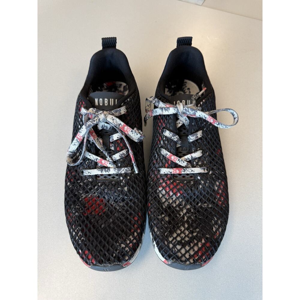 NOBULL Trainer Shoes Mens 10.5 Black Mesh CrossFit Gym Athletic